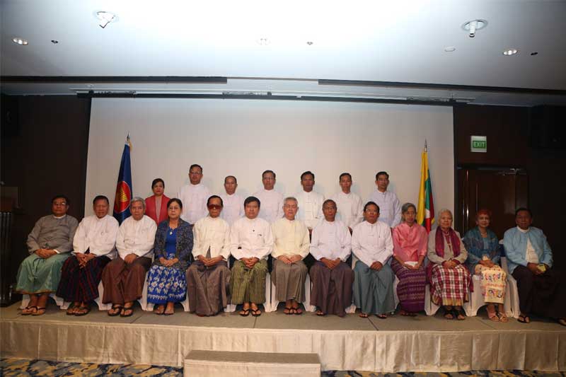 National Level Discussion on Women in Peace Process under ASEAN-IPR Programme organized by the Myanmar Institute of Strategic and International Studies (10-12-2024, Lotte Hotel, Yangon)