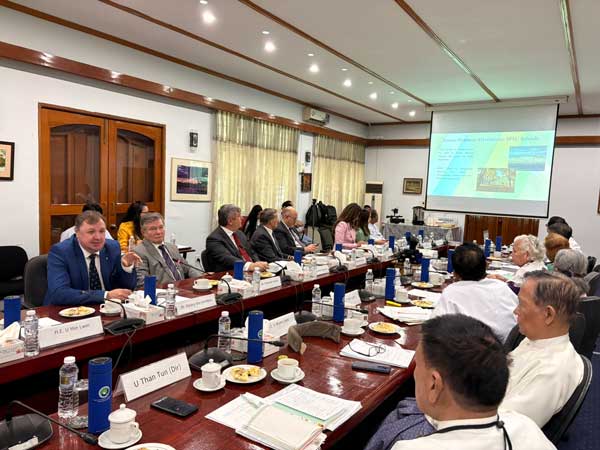 Talk on “Academic Diplomacy and International Studies: Prospects for Russia and Myanmar” (17-10-2025)