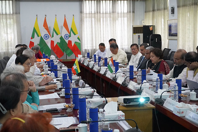 Myanmar–India Bilateral Dialogue Strengthens Partnership for Sustained Prosperity (06-11-2025, Yangon)