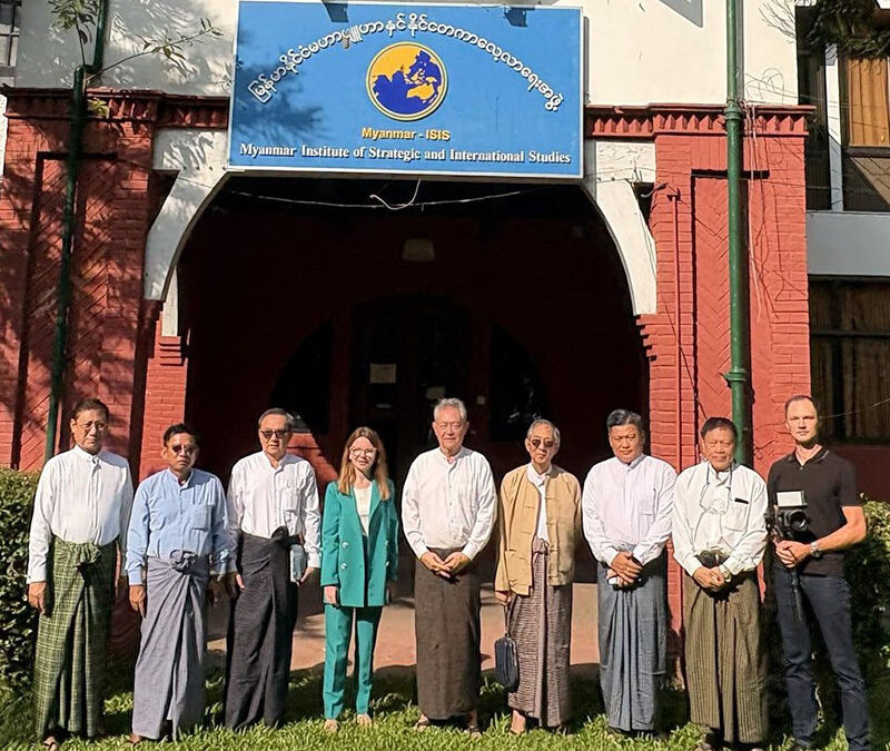 MISIS Receives Belarus National State TV Special Correspondent (15-11-2025, MISIS Office, Yangon)