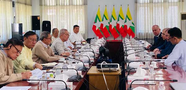 Myanmar Institute of Strategic and International Studies receives Election Observer Team of the Republic of Belarus (Dec 25, 2025)